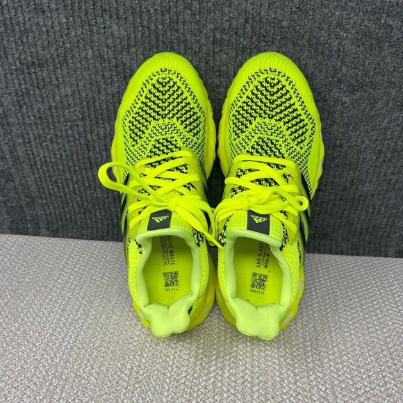 Adidas Ultraboost Web DNA Solar Yellow Black Athletic Shoes Mens 8 GY4172 main image 6